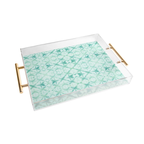 Amy Sia Agadir Sea Green Acrylic Tray