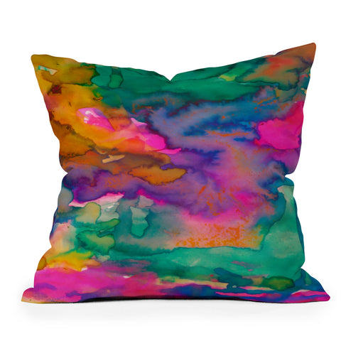 Amy Sia Ardour Outdoor Throw Pillow