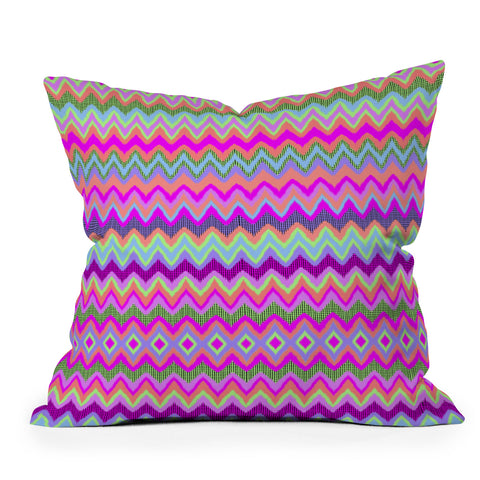 Amy Sia Chevron 2 Outdoor Throw Pillow