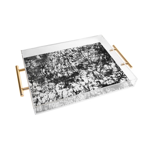 Amy Sia Crackle Batik Acrylic Tray