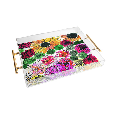 Amy Sia Fiore Acrylic Tray