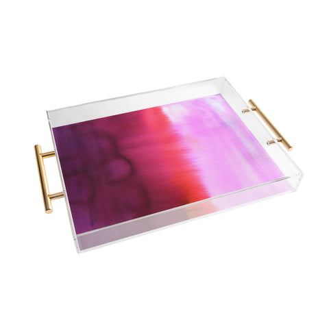 Amy Sia Flood Red Acrylic Tray