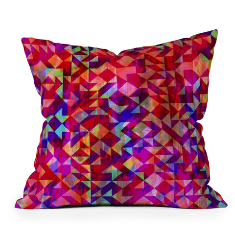 Amy Sia Geo Gem Outdoor Throw Pillow