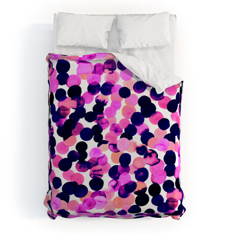 Amy Sia Gracie Spot Pink Duvet Cover