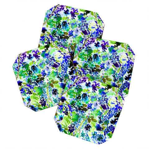 Amy Sia La Flor Pine Coaster Set