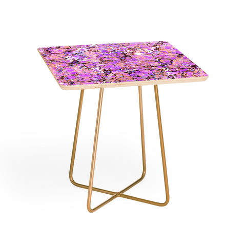 Amy Sia Marble Bubble Lilac Side Table