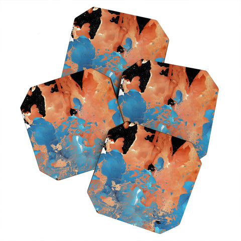 Amy Sia Marble Inversion II Coaster Set