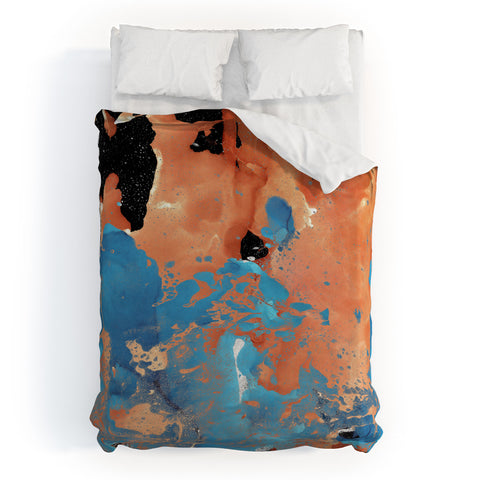 Amy Sia Marble Inversion II Duvet Cover