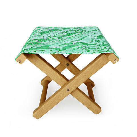 Amy Sia Marble Jade Folding Stool