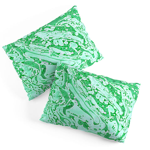 Amy Sia Marble Jade Pillow Shams