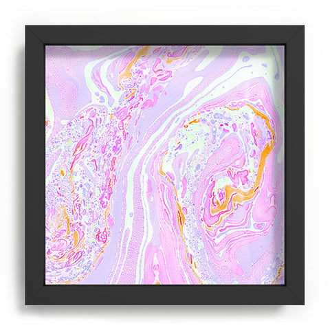 Amy Sia Marble Pastel Pink Recessed Framing Square