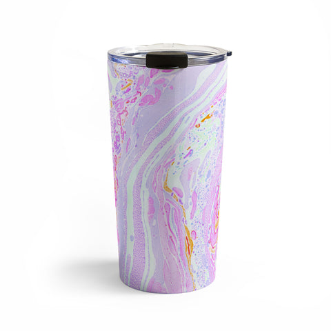 Amy Sia Marble Pastel Pink Travel Mug