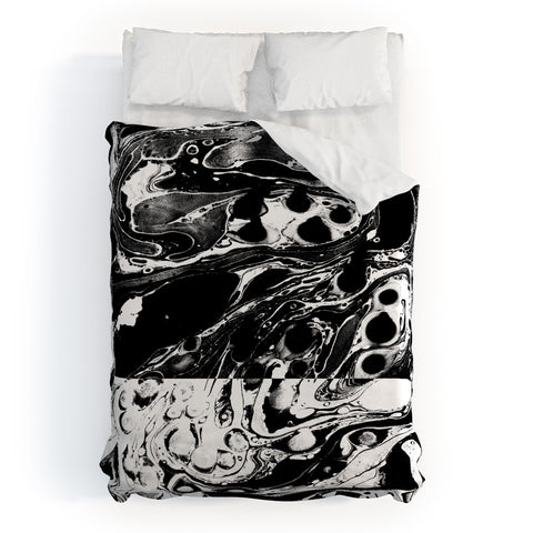 Amy Sia Marble Reverse Duvet Cover