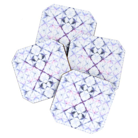 Amy Sia Tangier Blue Coaster Set