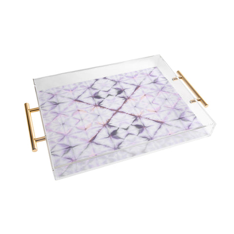 Amy Sia Tangier Purple Acrylic Tray