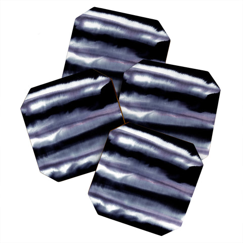 Amy Sia Tempest Monochrome Coaster Set