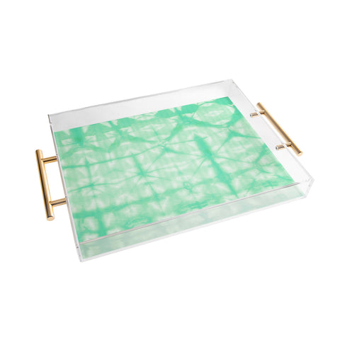 Amy Sia Tie Dye 2 Mint Acrylic Tray