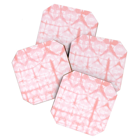Amy Sia Tie Dye 2 Pink Coaster Set