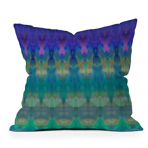 Amy Sia Tribal Diamonds 3 Outdoor Throw Pillow