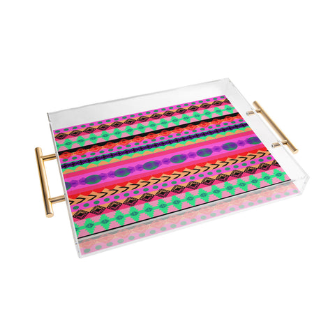 Amy Sia Tribal Stripe Acrylic Tray