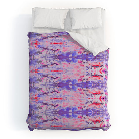 Amy Sia Ubud Purple Duvet Cover