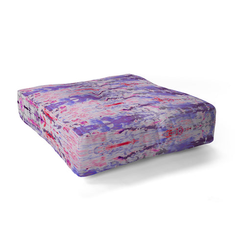 Amy Sia Ubud Purple Floor Pillow Square