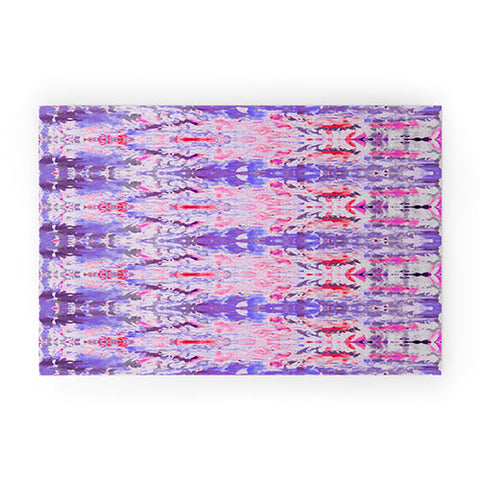 Amy Sia Ubud Purple Welcome Mat