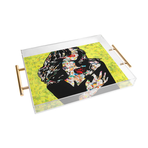 Amy Smith A rose by any other name Acrylic Tray