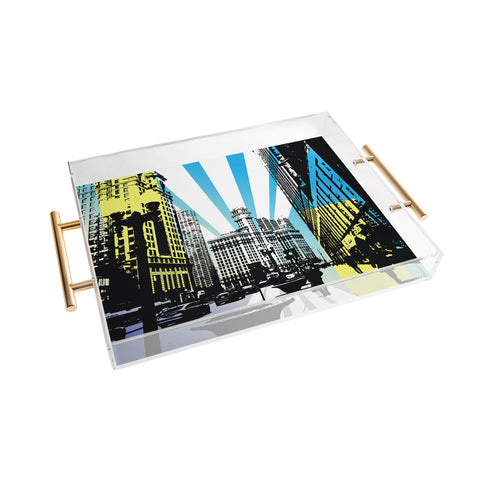 Amy Smith Chicago lights Acrylic Tray