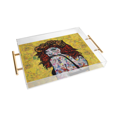 Amy Smith Em on Fire Acrylic Tray