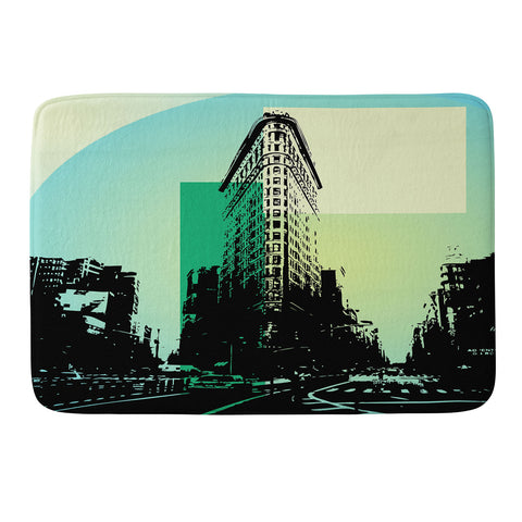 Amy Smith Flat Iron Building New York Memory Foam Bath Mat