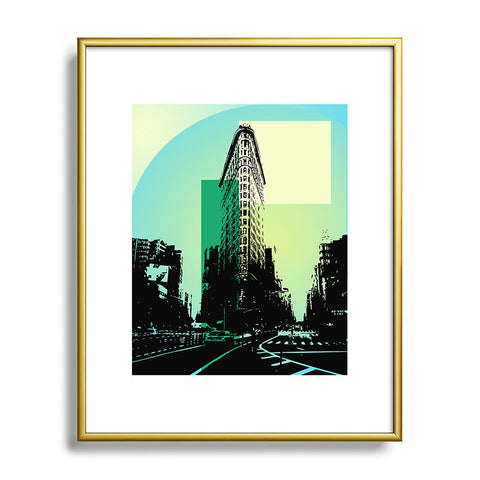 Amy Smith Flat Iron Building New York Metal Framed Art Print