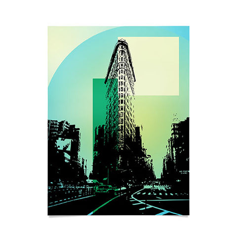 Amy Smith Flat Iron Building New York Poster