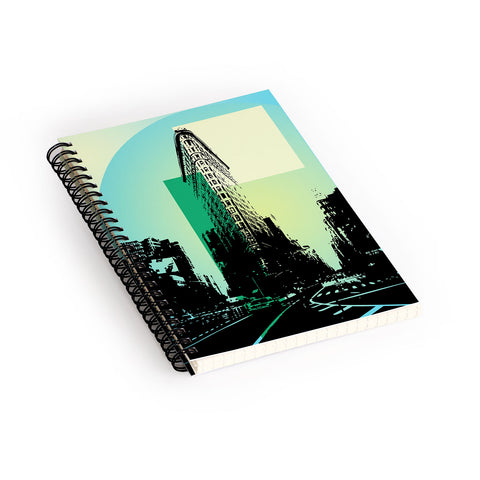 Amy Smith Flat Iron Building New York Spiral Notebook
