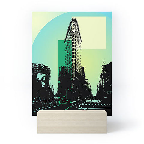Amy Smith Flat Iron Building New York Mini Art Print