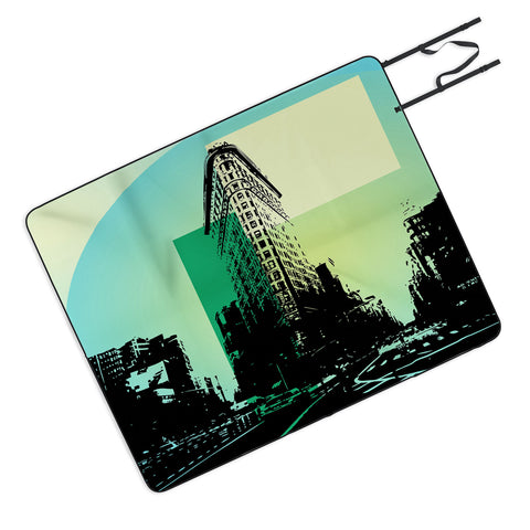 Amy Smith Flat Iron Building New York Picnic Blanket