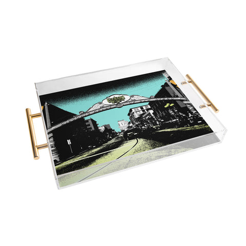 Amy Smith Gaslamp Acrylic Tray