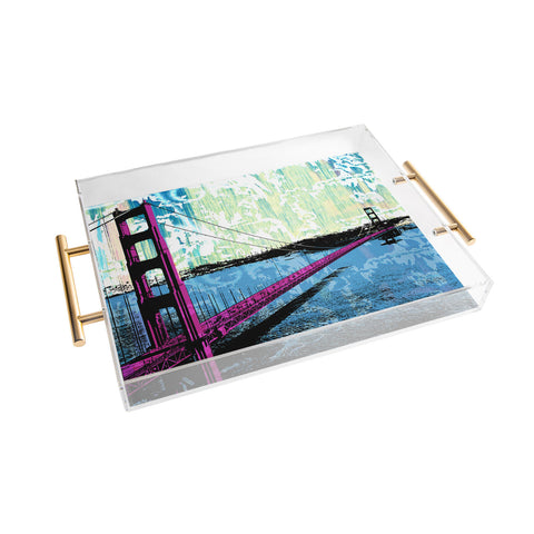 Amy Smith Golden Gate Acrylic Tray