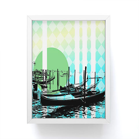 Amy Smith Gondolas 13 Framed Mini Art Print