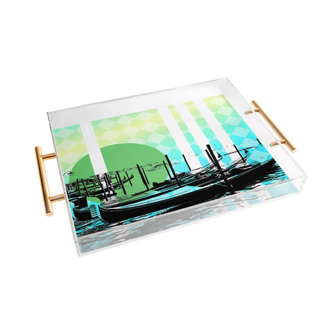 Amy Smith Gondolas 13 Acrylic Tray