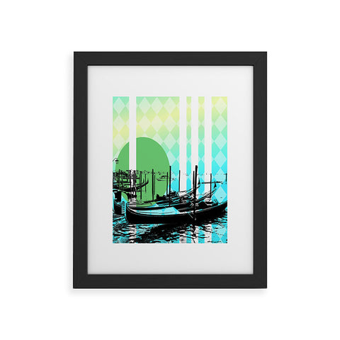 Amy Smith Gondolas 13 Framed Art Print