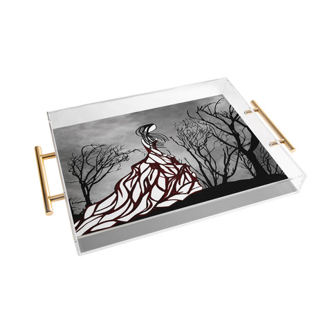 Amy Smith Lost In The Woods Acrylic Tray