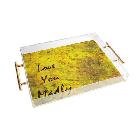 Amy Smith Love You Madly Acrylic Tray