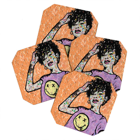 Amy Smith Nevermind Coaster Set