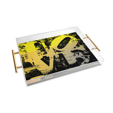 Amy Smith Philadelphia Love Acrylic Tray