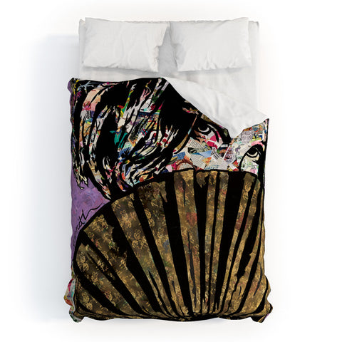 Amy Smith Playing Coy Duvet Cover