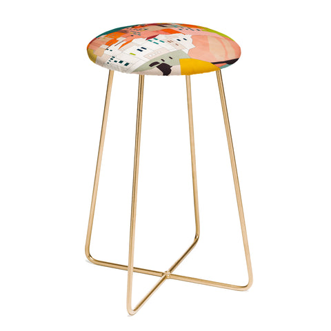 Ana Rut Bre Fine Art cinque terre I Counter Stool