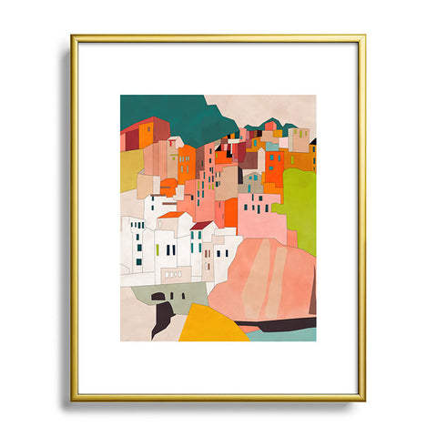 Ana Rut Bre Fine Art cinque terre I Metal Framed Art Print