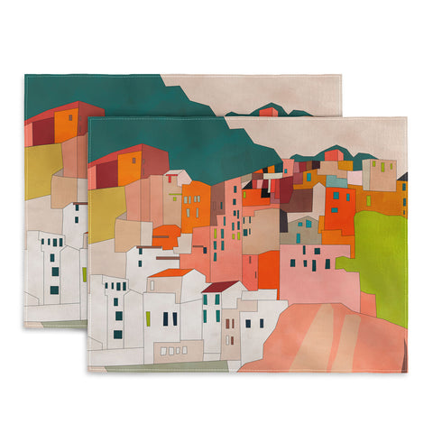 Ana Rut Bre Fine Art cinque terre I Placemat