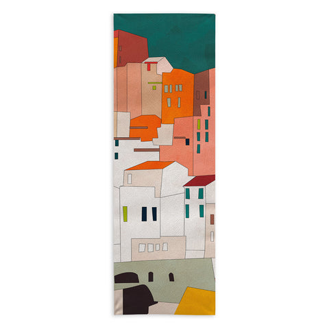 Ana Rut Bre Fine Art cinque terre I Yoga Towel